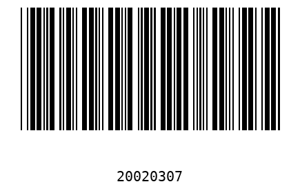 Barra Código 2002030