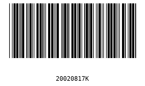 Barra Código 20020817