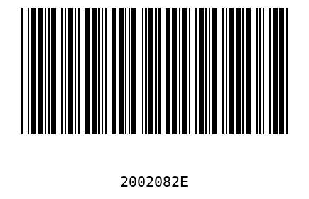 Barra Código 2002082