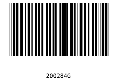 Barra Código 200284