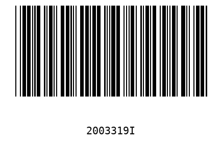Barra Código 2003319