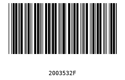 Barra Código 2003532