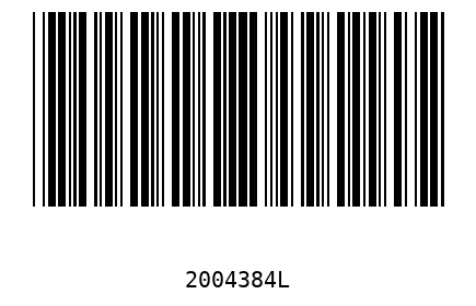 Barra Código 2004384