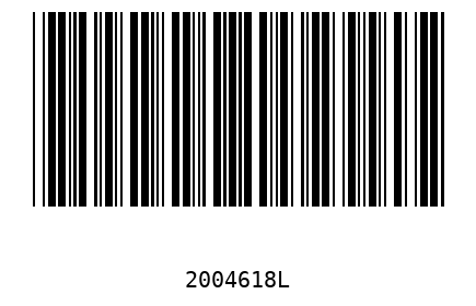Barra Código 2004618