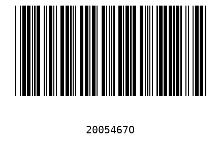 Bar code 2005467