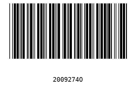 Barra Código 2009274