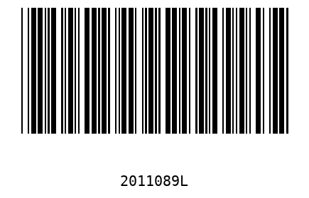 Bar code 2011089