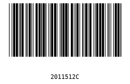 Barra Código 2011512