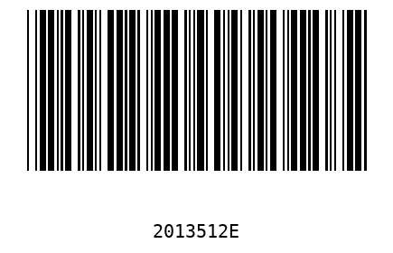 Bar code 2013512