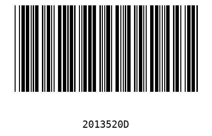 Barcode 2013520