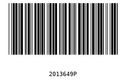 Bar code 2013649