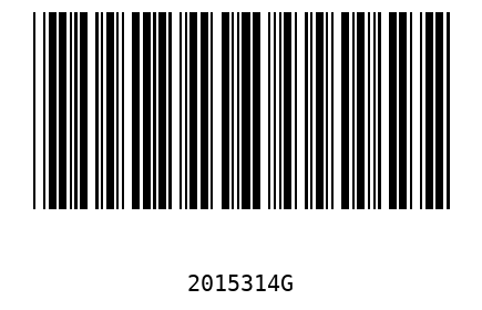 Barcode 2015314