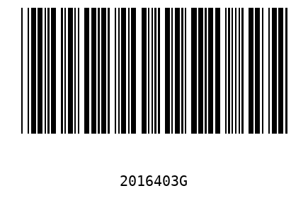Barcode 2016403