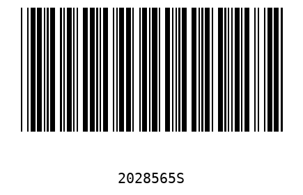 Barcode 2028565