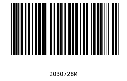 Barcode 2030728