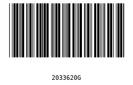 Barcode 2033620