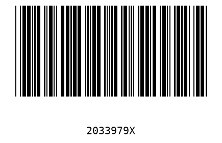 Bar code 2033979