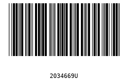 Barcode 2034669