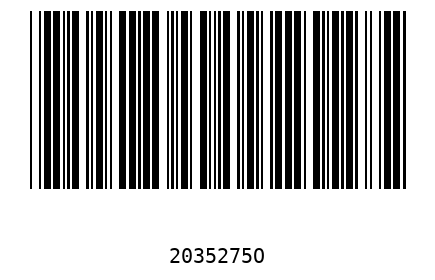 Barcode 2035275