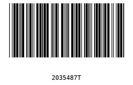 Bar code 2035487