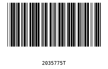 Barcode 2035775