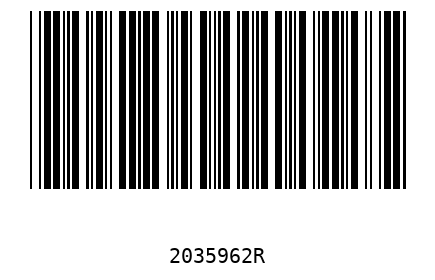 Barcode 2035962
