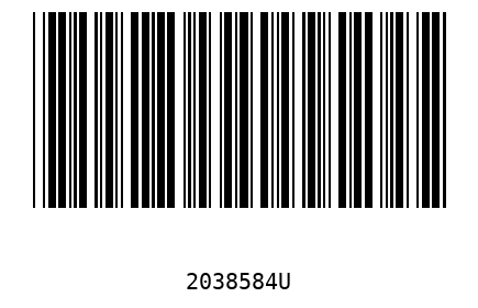 Barcode 2038584