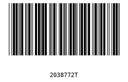 Barcode 2038772