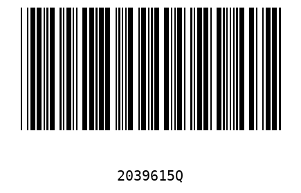 Barcode 2039615
