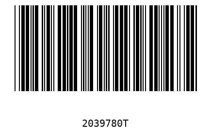 Barcode 2039780