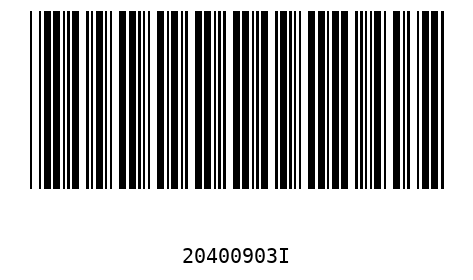 Barcode 20400903