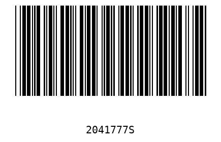 Barcode 2041777