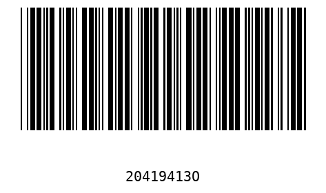 Barcode 20419413
