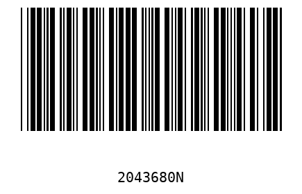Barcode 2043680