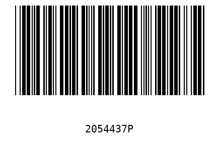 Barcode 2054437