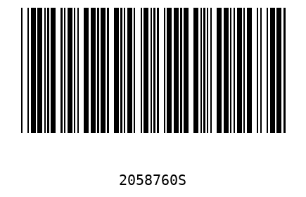 Barcode 2058760