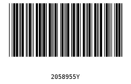 Barcode 2058955
