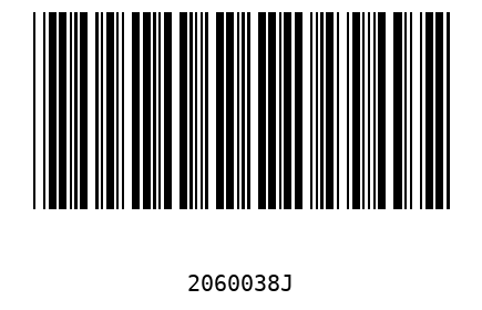 Barcode 2060038