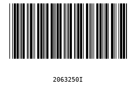 Barcode 2063250