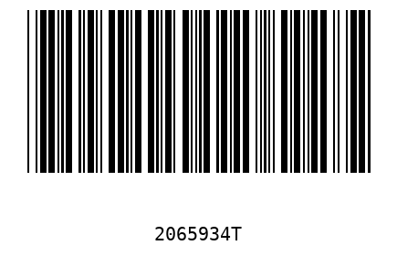Barcode 2065934