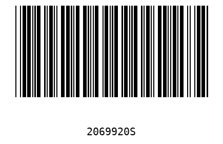 Barcode 2069920