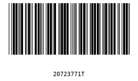 Barcode 20723771