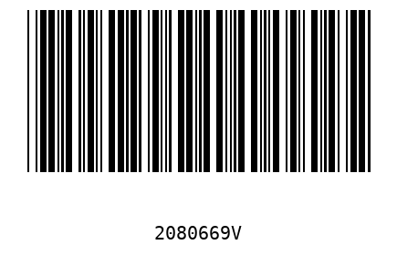 Barra Código 2080669