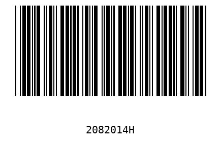 Bar code 2082014