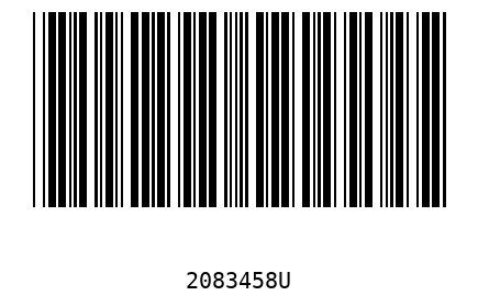 Barra Código 2083458