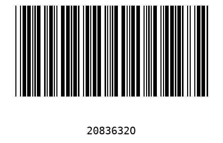 Barra Código 2083632