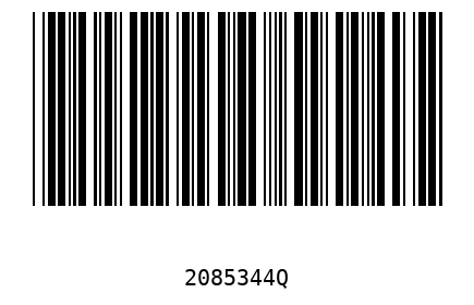 Barcode 2085344
