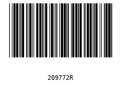 Barcode 209772