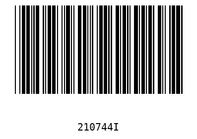 Barcode 210744