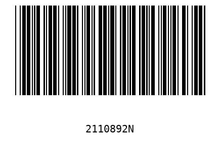 Barcode 2110892